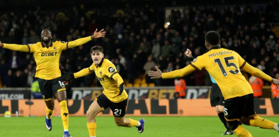 Rodrigo Gomes Gol Akhir Segel Kemenangan Wolves Atas Villa